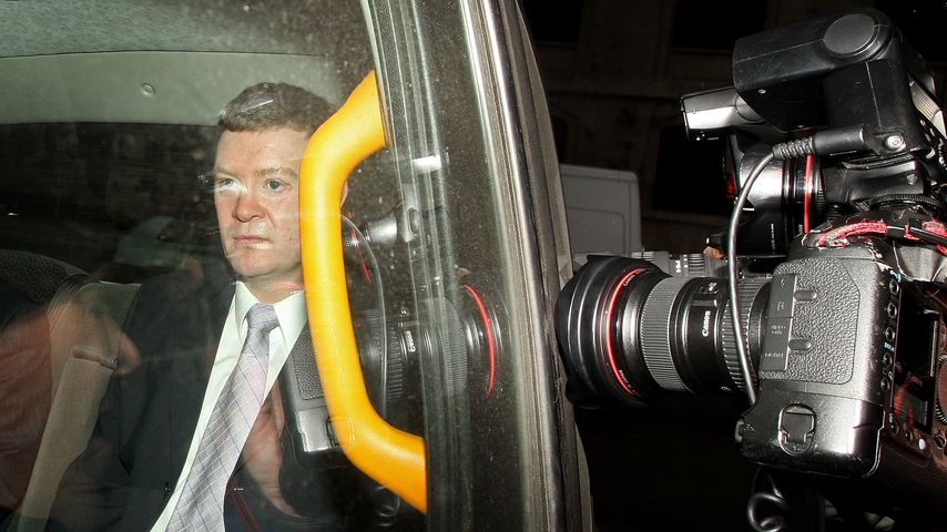 Trevor Rees-Jones bei der Untersuchung der Todesumstände zu Prinzessin Dianas Tod 2008 in London