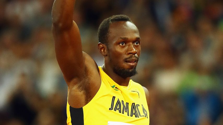 Usain Bolt bei der Leichtathletik-WM in London