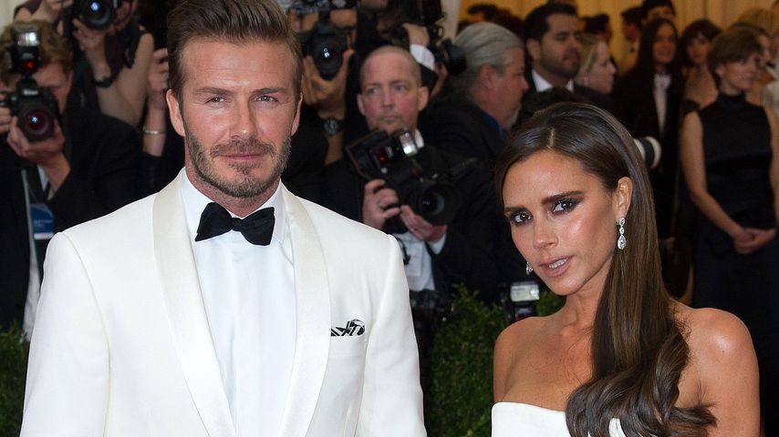 David Beckham und Victoria Beckham