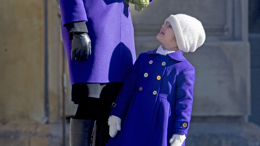 Prinzessin Estelle von Schweden und Prinzessin Victoria von Schweden