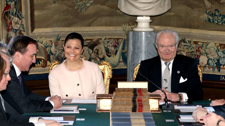 Prinzessin Victoria von Schweden und Carl Gustaf