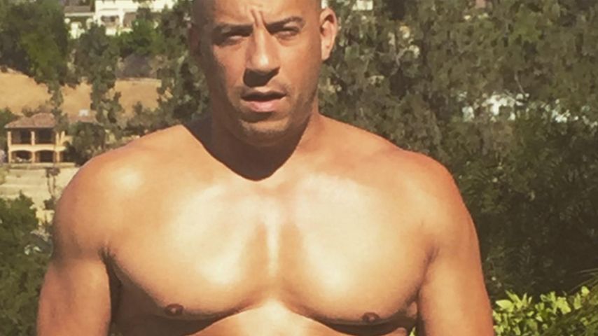 Vin Diesel im Freien