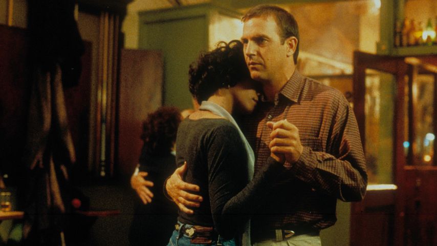 Whitney Houston und Kevin Costner