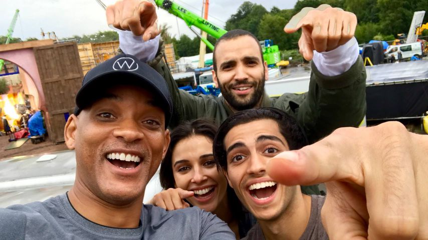 Nach Shitstorm: Will Smith teilt 1. Pic vom "Aladdin"-Set!
