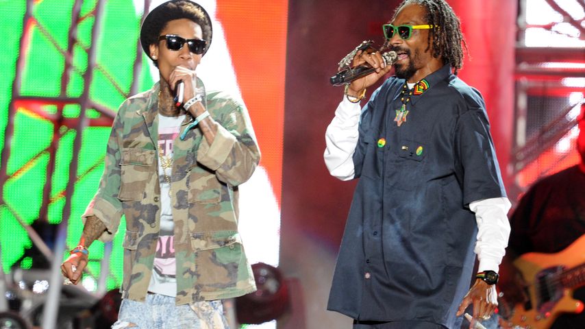 Wiz Khalifa und Snoop Dogg beim "Coachella-Festival 2012"