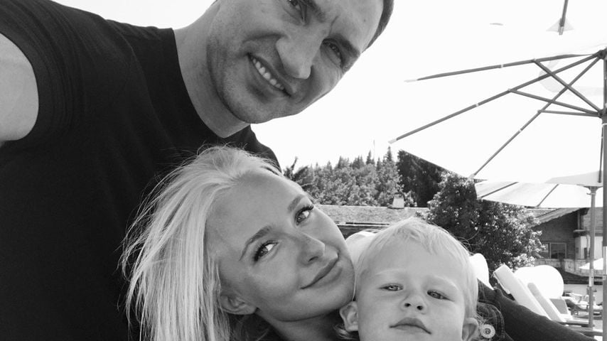 Wladimir Klitschko, Hayden Panettiere und ihre Tochter Kaya
