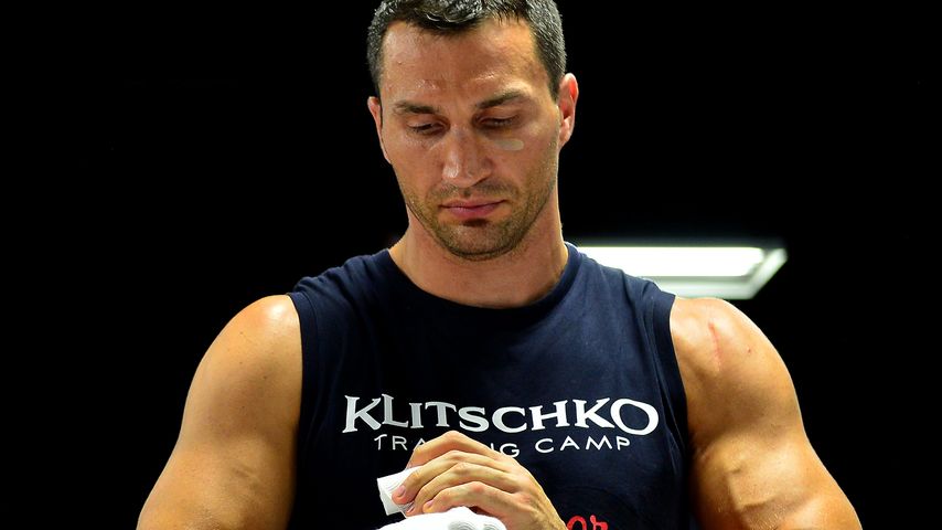 Wladimir Klitschko, bei Vorbereitungen fürs Boxen