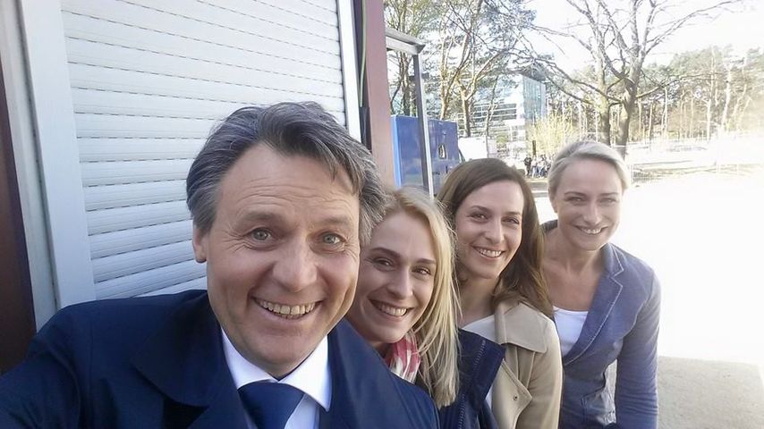 Wolfgang Bahro, Eva Mona Rodekirchen, Ulrike Frank und Lea Marlen Woitack