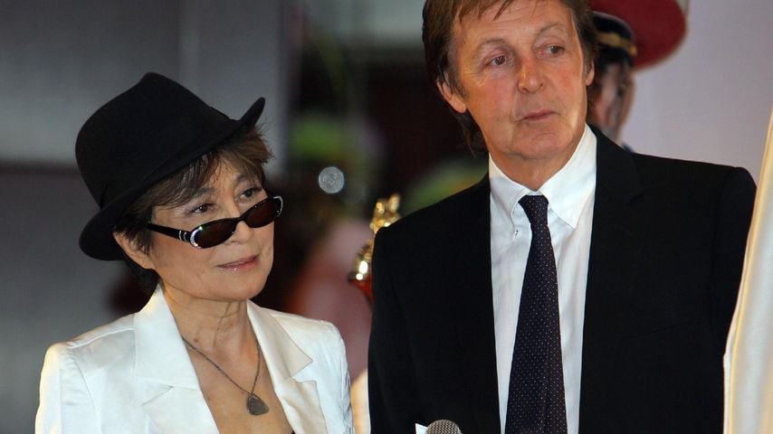 Paul McCartney und Yoko Ono
