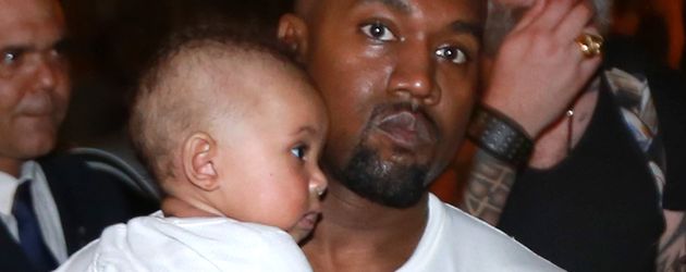 Saint West und Papa Kanye Saint West und Papa Kanye