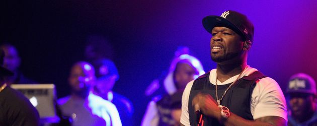 50 Cent bei der "Breakfast Club"-Party in New York 50 Cent bei der "Breakfast Club"-Party in New York