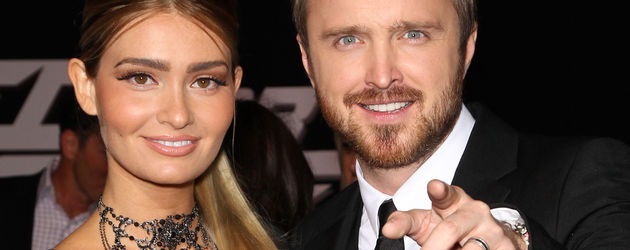Aaron Paul und Lauren Parsekian Aaron Paul und Lauren Parsekian