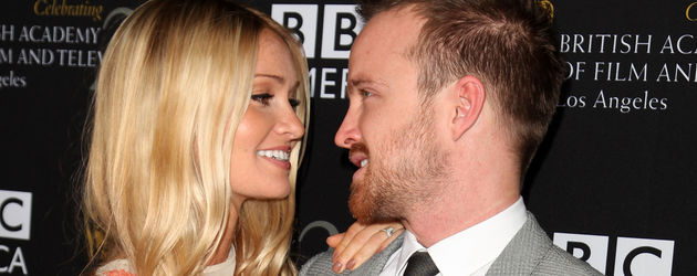 Lauren Parsekian und Aaron Paul Lauren Parsekian und Aaron Paul
