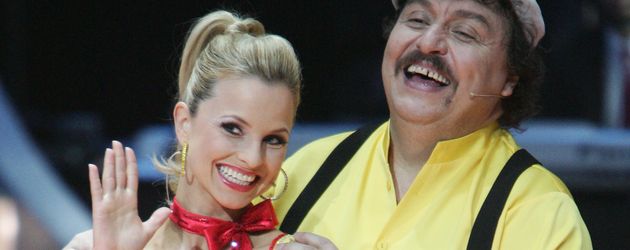 Achim Mentzel und Sarah Latton Achim Mentzel und Sarah Latton