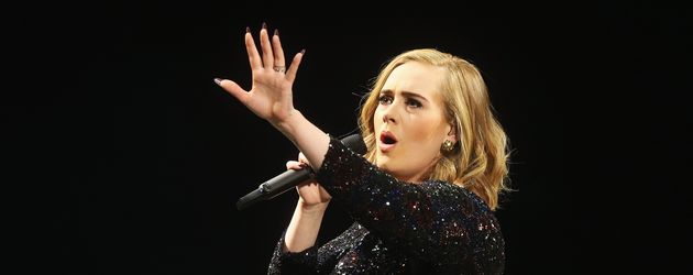 Adele auf einem Konzert in Hamburg Adele auf einem Konzert in Hamburg