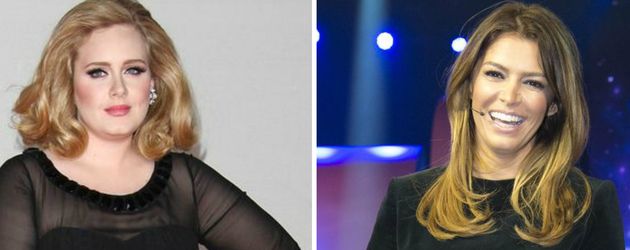 Sabia Boulahrouz und Adele Adkins Sabia Boulahrouz und Adele Adkins