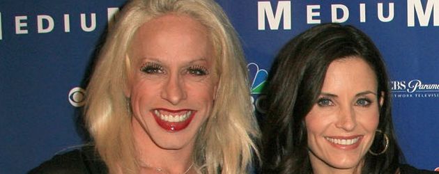 Alexis Arquette und Courteney Cox in LA Alexis Arquette und Courteney Cox in LA