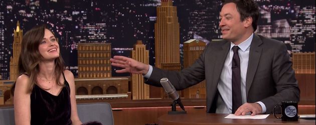 Alexis Bledel und Jimmy Fallon Alexis Bledel und Jimmy Fallon