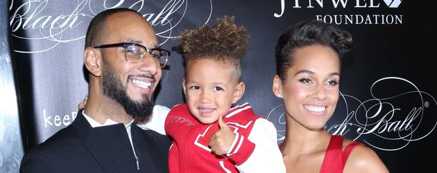 Alicia Keys, Swizz Beatz und Egypt Dean Alicia Keys, Swizz Beatz und Egypt Dean