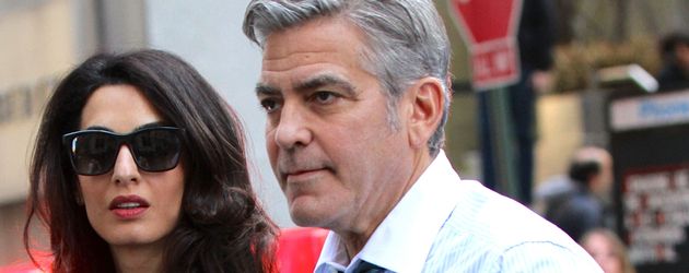 George Clooney und Amal Alamuddin George Clooney und Amal Alamuddin