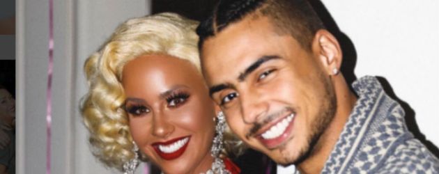 Amber Rose mit Kumpel Quincy Amber Rose mit Kumpel Quincy