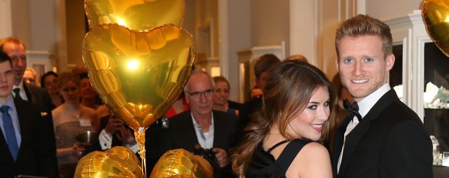 André Schürrle und Montana Yorke 2015 in Hamburg André Schürrle und Montana Yorke 2015 in Hamburg