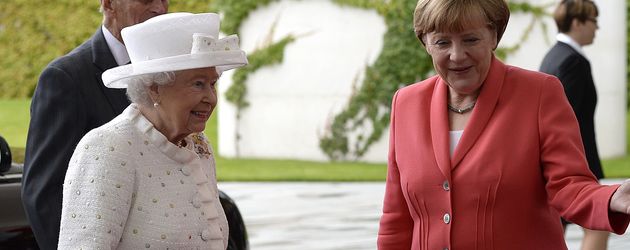 Queen Elizabeth II. und Angela Merkel Queen Elizabeth II. und Angela Merkel