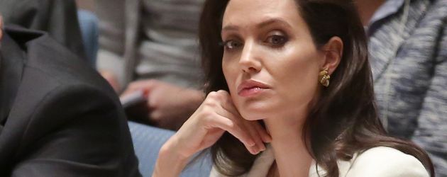 Angelina Jolie bei einem United-Nations-Meeting in NYC Angelina Jolie bei einem United-Nations-Meeting in NYC