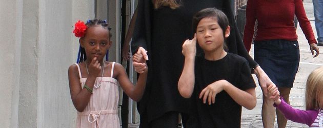 Angelina Jolie und Vivienne Jolie-Pitt Angelina Jolie und Vivienne Jolie-Pitt