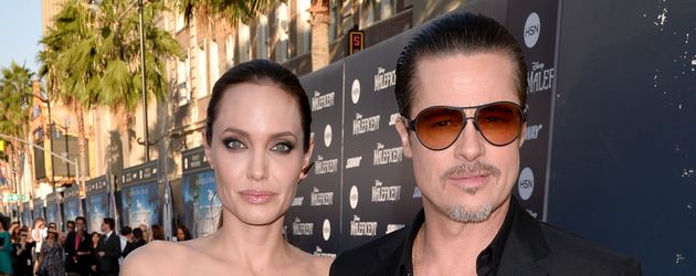 Angelina Jolie und Brad Pitt bei der Premiere von "Maleficent" in Hollywood Angelina Jolie und Brad Pitt bei der Premiere von "Maleficent" in Hollywood