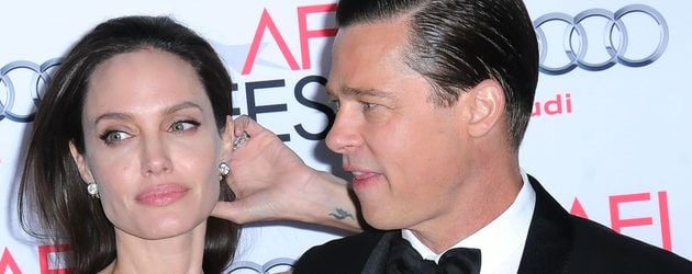 Angelina Jolie und Brad Pitt beim AFI Fest im November 2015 Angelina Jolie und Brad Pitt beim AFI Fest im November 2015
