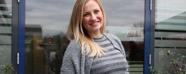 Ania Niedieck während ihrer Schwangerschaft mit Tochter Charlotte Ania Niedieck während ihrer Schwangerschaft mit Tochter Charlotte