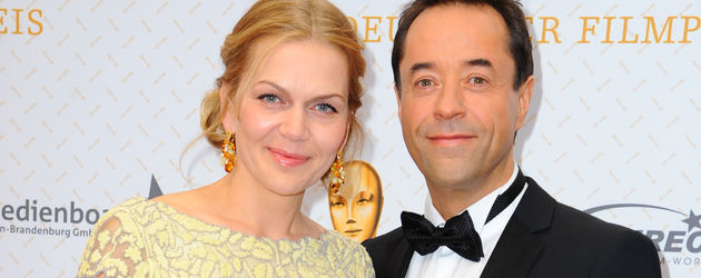Anna Loos und Jan Josef Liefers beim Deutschen Filmpreis 2014 Anna Loos und Jan Josef Liefers beim Deutschen Filmpreis 2014