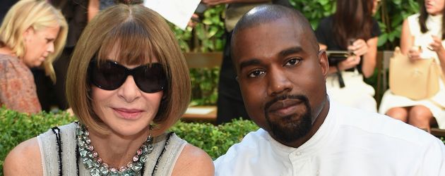 Kanye West und Anna Wintour Kanye West und Anna Wintour