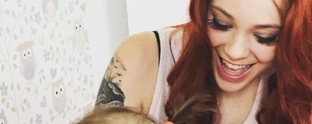 Anne Wünsche mit ihrer Tochter Anne Wünsche mit ihrer Tochter
