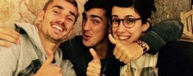 Antoine Griezmann (links) mit seiner Schwester Maude (rechts) Antoine Griezmann (links) mit seiner Schwester Maude (rechts)