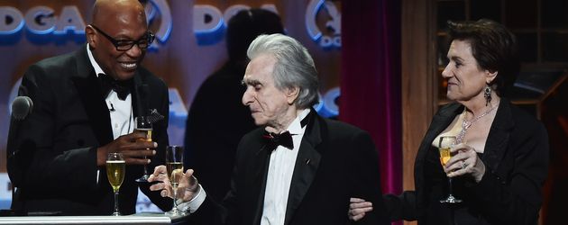 Paris Barclay, Arthur Hiller und Martha Coolidge Paris Barclay, Arthur Hiller und Martha Coolidge