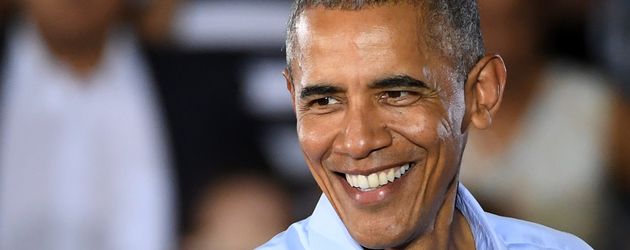 Barack Obama beim Wahlkampf für Hillary Clinton Barack Obama beim Wahlkampf für Hillary Clinton