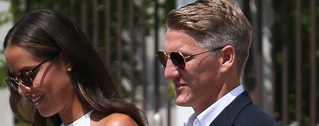 Bastian Schweinsteiger und Ana Ivanovic bei ihrer Hochzeit in Venedig Bastian Schweinsteiger und Ana Ivanovic bei ihrer Hochzeit in Venedig