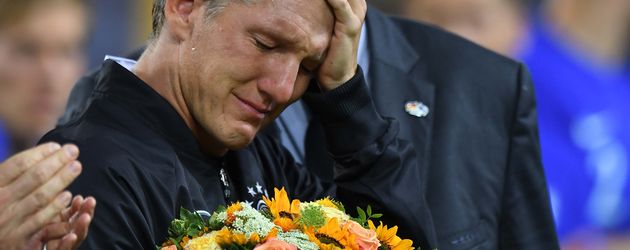 Bastian Schweinsteiger vor seinem Abschiedsspiel Bastian Schweinsteiger vor seinem Abschiedsspiel