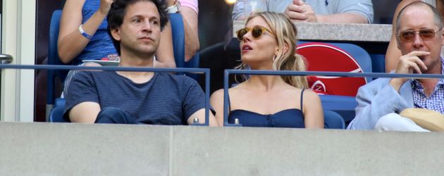 Bennett Miller und Sienna Miller beim Finale der US-Open Bennett Miller und Sienna Miller beim Finale der US-Open