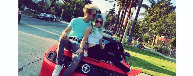 Bibi Heinicke und Julian Claßen in Kalifornien Bibi Heinicke und Julian Claßen in Kalifornien