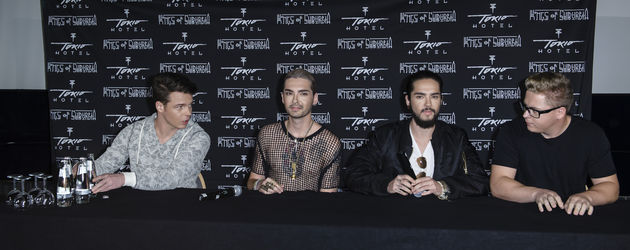 Bill Kaulitz, Tom Kaulitz, Gustav Schäfer und Georg Listing Bill Kaulitz, Tom Kaulitz, Gustav Schäfer und Georg Listing
