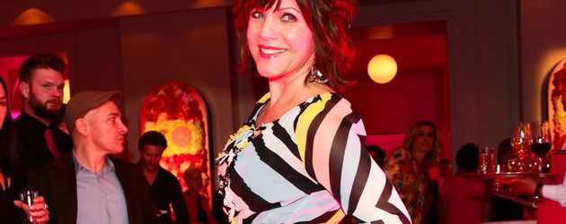 Birgit Schrowange bei einer Party in Berlin im März 2017 Birgit Schrowange bei einer Party in Berlin im März 2017