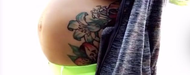 Blac Chyna mit Babybauch Blac Chyna mit Babybauch