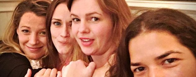 Blake Lively, Alexis Bledel, Amber Tamblyn und America Ferrera Blake Lively, Alexis Bledel, Amber Tamblyn und America Ferrera