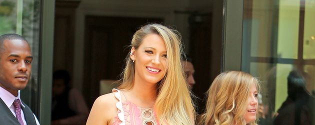 Blake Lively hochschwanger mit ihrem zweiten Kind in New York Blake Lively hochschwanger mit ihrem zweiten Kind in New York