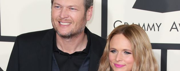 Blake Shelton und Miranda Lambert bei den GRAMMY Awards 2015 Blake Shelton und Miranda Lambert bei den GRAMMY Awards 2015