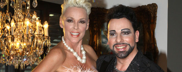 Brigitte Nielsen und Harald Glööckler Brigitte Nielsen und Harald Glööckler