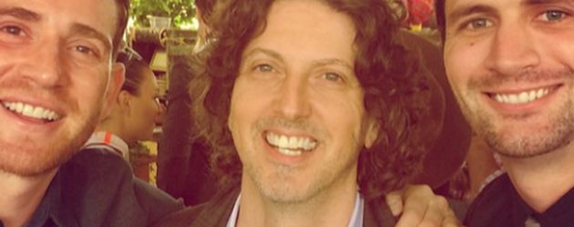 Bryan Greenberg, James Lafferty und Mark Schwahn Bryan Greenberg, James Lafferty und Mark Schwahn